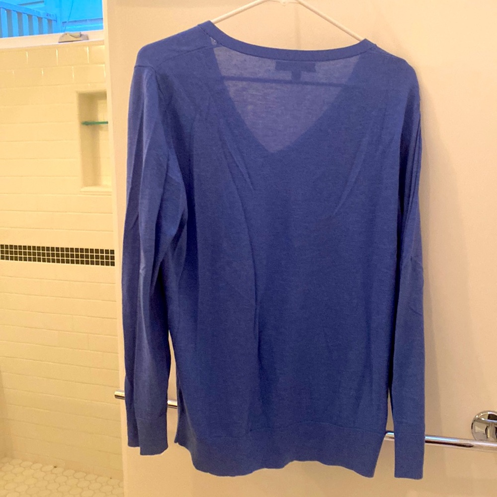 Banana Republic Silk Collection V Neck Sweater